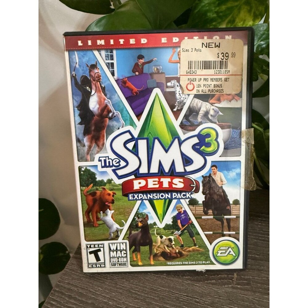 The Sims three pets expansion pack game